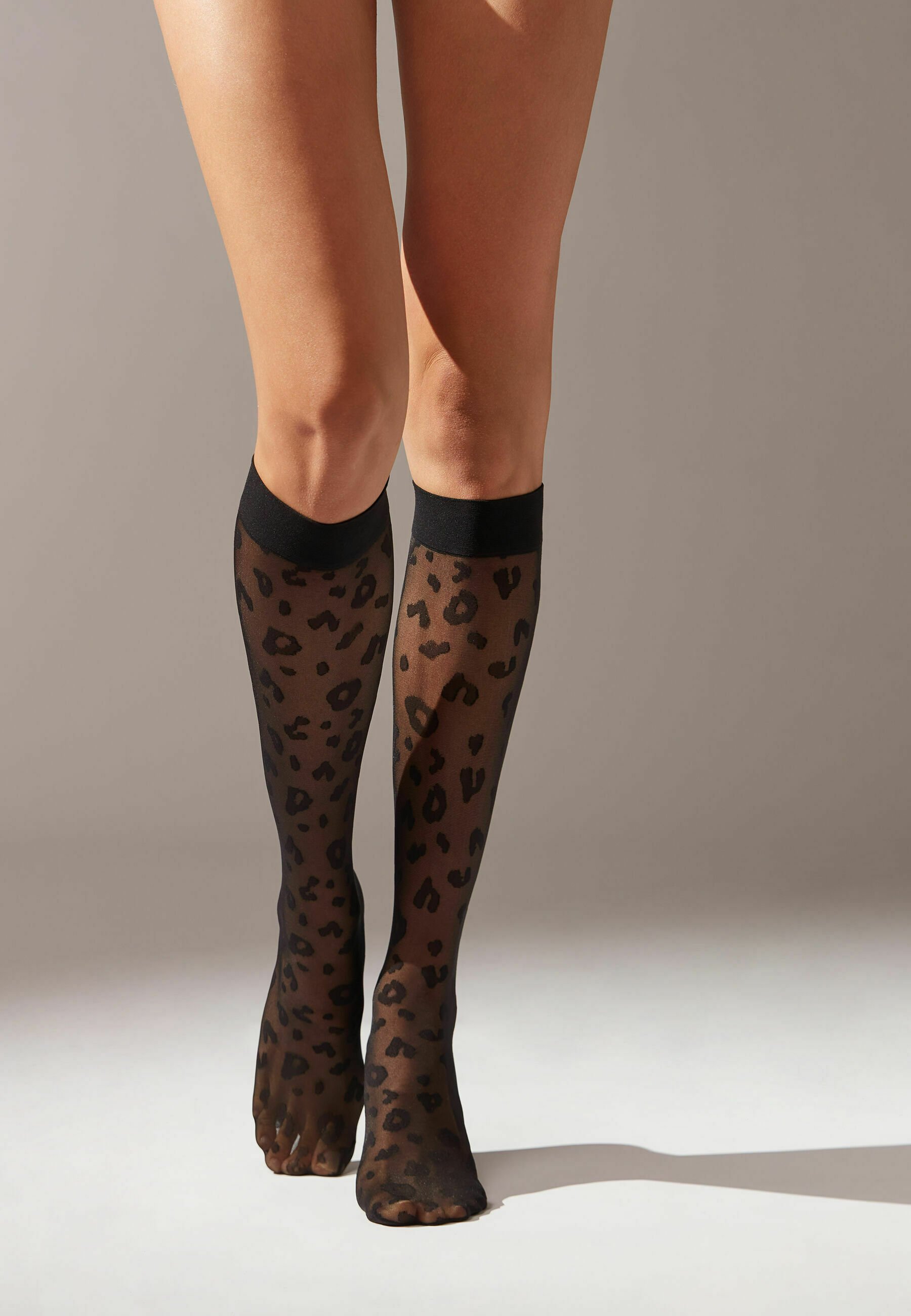 In Pizzo Calzedonia Collant Animalier Calzedonia 30 DEN Calzettoni