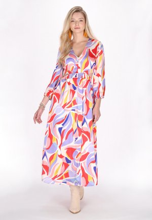 IZIA, IZIA DRESS - Maksimekko - red multicolor