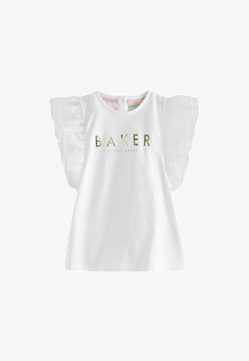Baker by Ted Baker Triko s potiskem - white