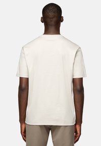 Boggi Milano SS AMMONIA  - Basic T-shirt - sand