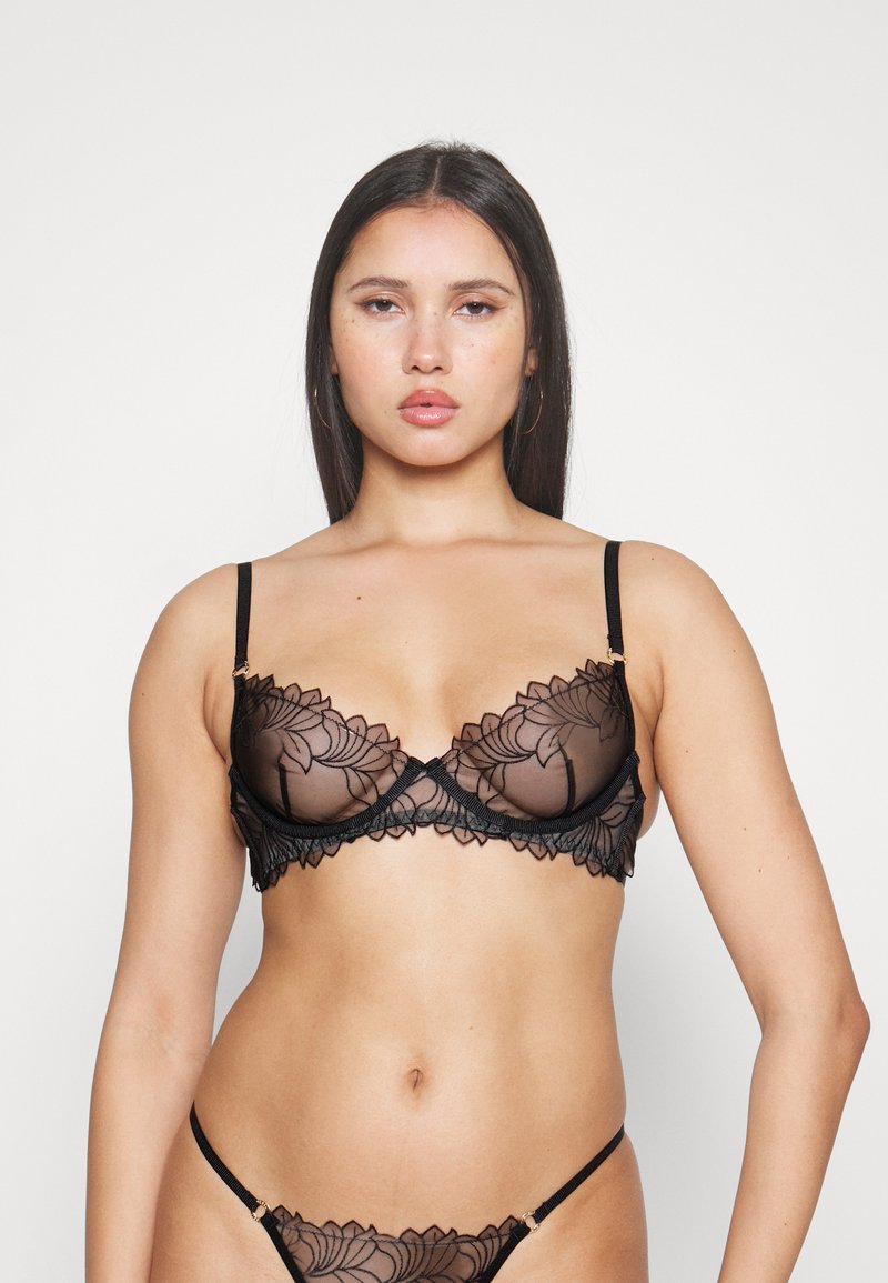 Bluebella - MONET WIRED BRA - Beugel BH - black, Vergroten