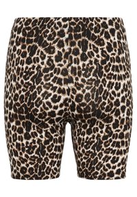 Kaffe KASALLY - Kratke hlače - feather gray leo print