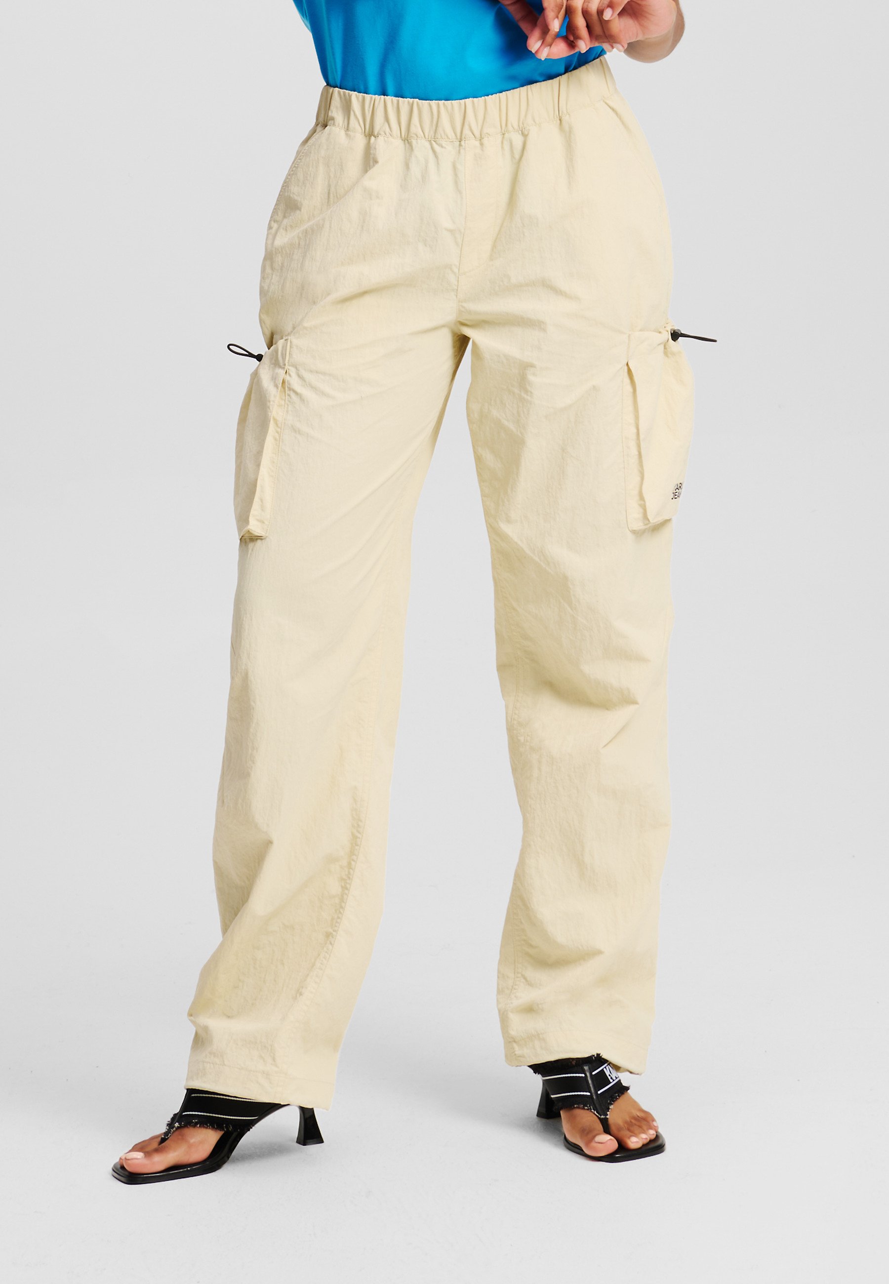 Karl Lagerfeld Jeans Pantaloni cargo wood ash/beige