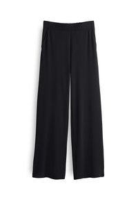 MID RISE RELAXED FIT - Trousers - black