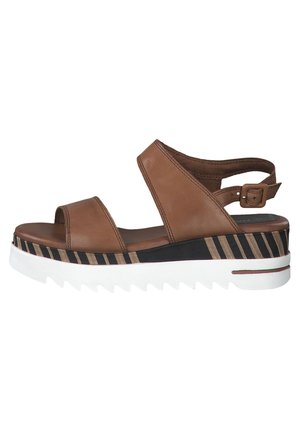 Marco Tozzi Walking sandals - cognac antic