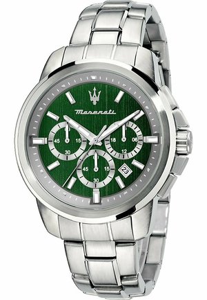 SUCCESSO KOLLEKTION MINERALGLA - Chronograph - grün  silber