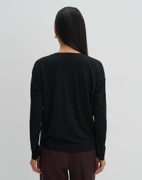 someday. LANGARMSHIRT KETANA - Maglietta a manica lunga - black