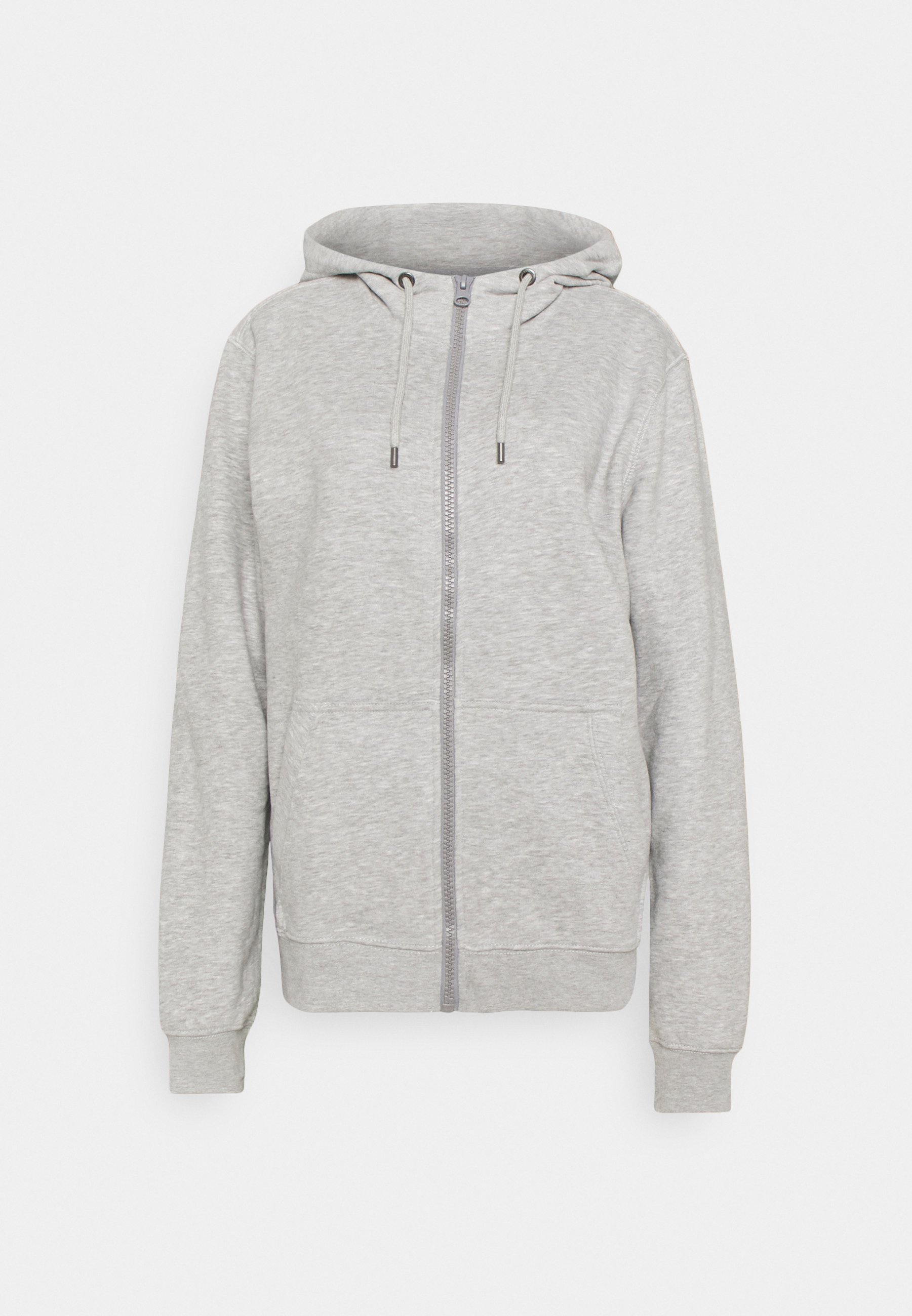 Sweatjacke grey melange/grau Zalando
