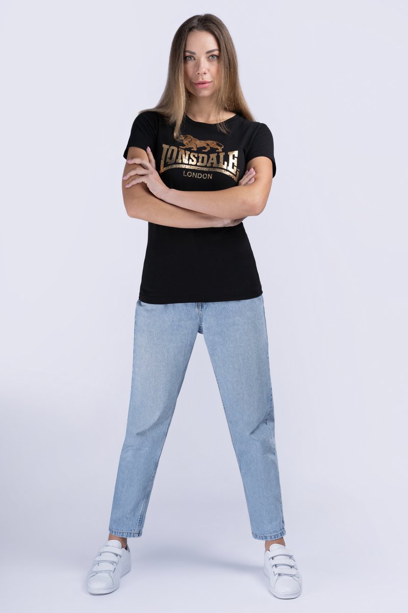 Lonsdale BANTRY - T-shirts print - black