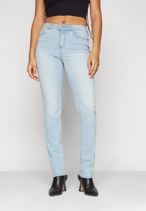 ONLSUI MID GUABOX - Jeans Straight Leg - light blue bleached denim