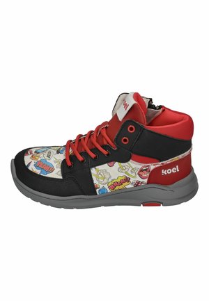 BAREFOOT TEENAGER - SAMU PRINT  - Sneaker high - red
