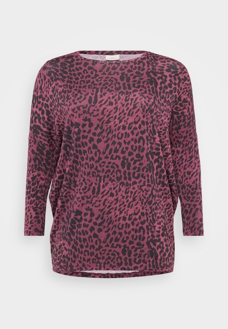 ONLY Carmakoma Longsleeve bordeauxrood