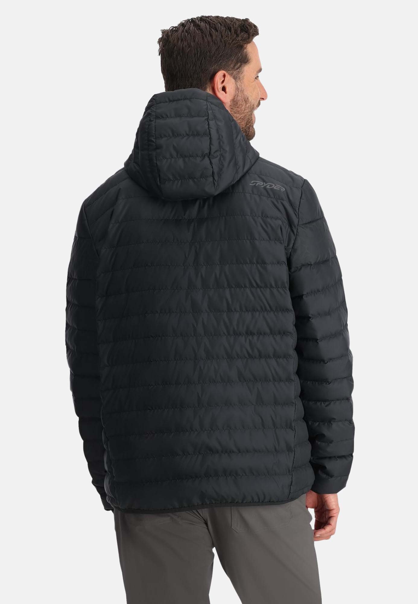 Spyder ZENITH HOODED - Down jacket - black - Zalando
