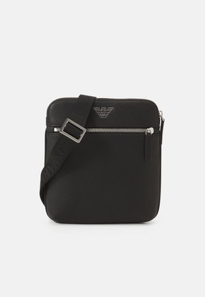 CROSSOBODY FLAT UNISEX - Axelremsväska - black