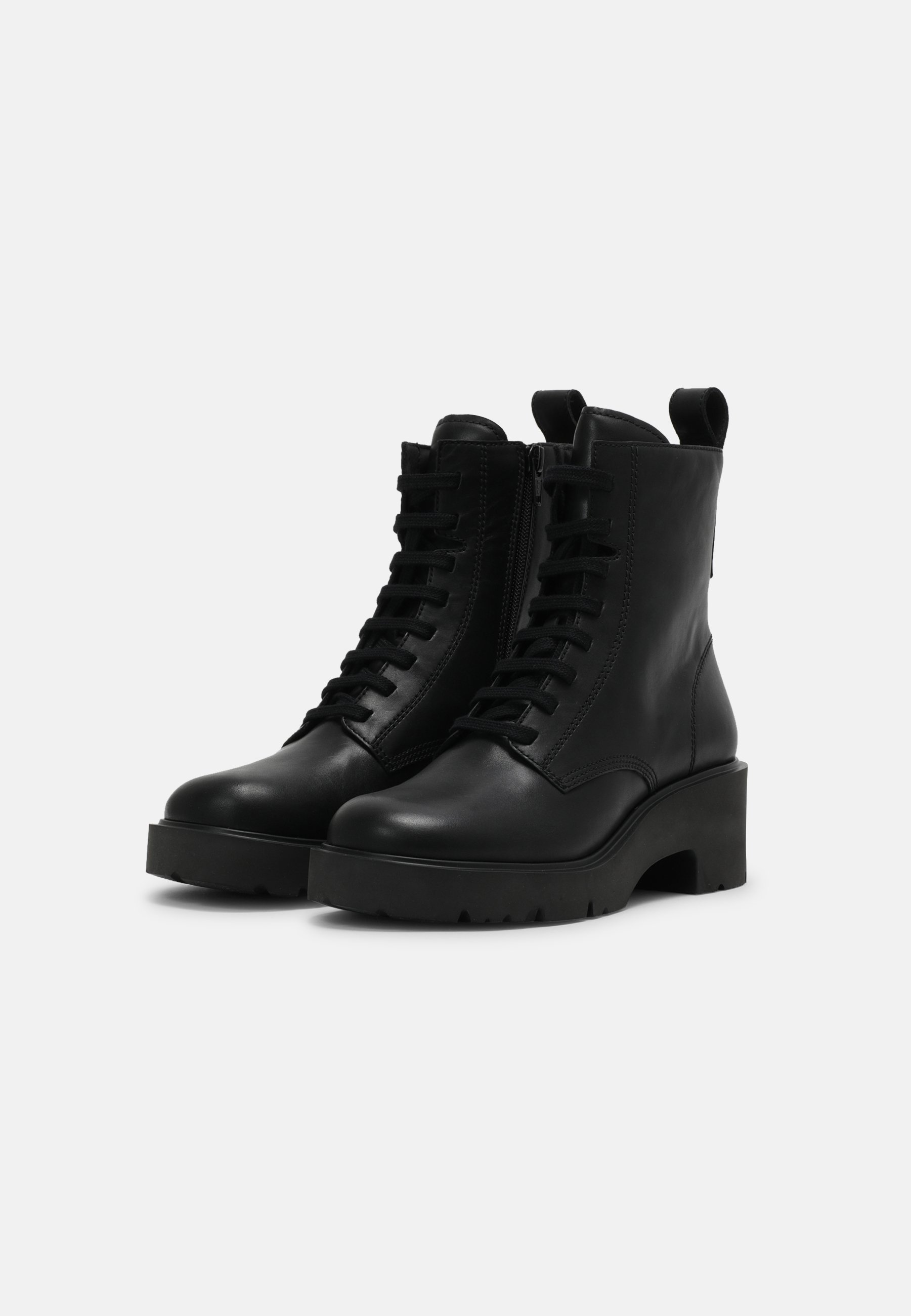 Camper MILAH - Botines con plataforma - black/negro - Zalando.es