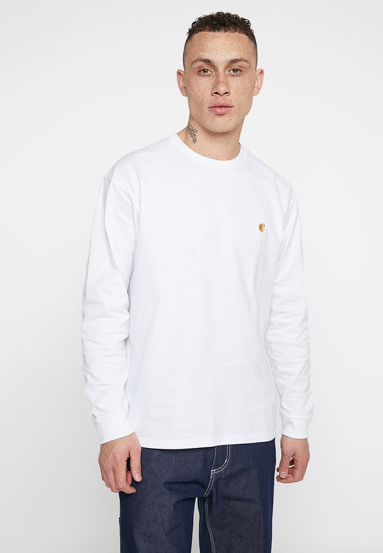 Carhartt WIP CHASE - Hosszú ujjú felső - white