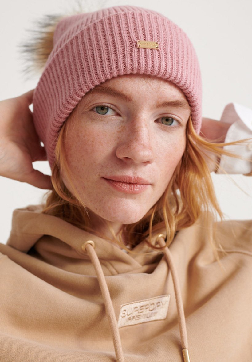 Superdry Beanie - pink - Zalando.co.uk