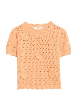 FLOWER - T-shirts print - soft orange