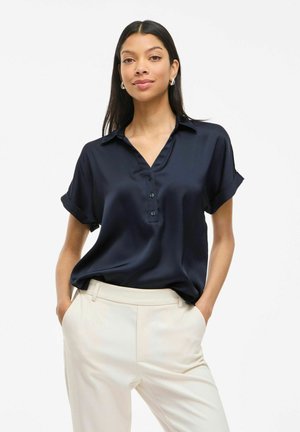 VILA VIENNA RAVENNA NOOS - Bluse - navy blazer