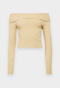 BARDOT JUMPER - Svetrík - camel