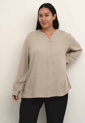 Kaffe Curve KCMILLE - Blouse - chinchilla