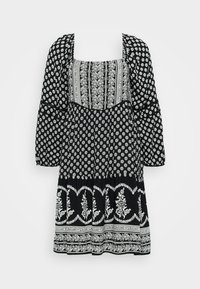 VMSIMI SAVANNA 3/4 DRESS  - Jurk - black