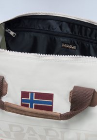 Napapijri BERING - Bolsa de viaje - beige silvr