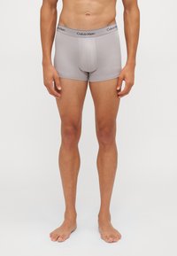 Calvin Klein Underwear TRUNK 3 PACK MODERN COTTON STRETCH - Ozke boksarice - zoni beach/troposphere/ash