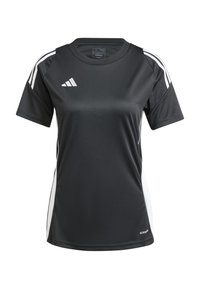 TIRO24 JERSEY - Tekninen t-paita - black/white
