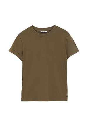 OXXO, OXXO WOMEN'S CREW NECK SHORT SLEEVE T-SHIRT - T-shirt basic - burnt olive