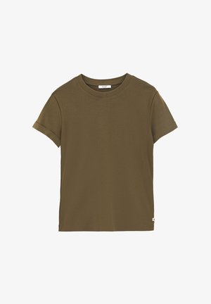 OXXO, OXXO WOMEN'S CREW NECK SHORT SLEEVE T-SHIRT - T-shirt basic - burnt olive