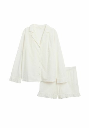 Newbie, BRODERIE ANGLAISE PYJAMAS NEWBIE WOMAN - Pyjama set - off-white