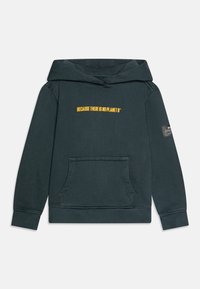 Ecoalf BARCAALF KIDS UNISEX - Sweatshirt com capuz - steel blue