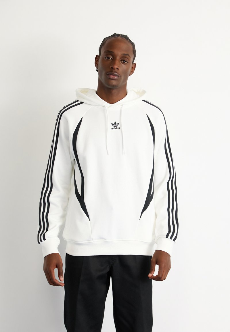 adidas Originals ARCHIVE - Mikina s kapucí - white/black