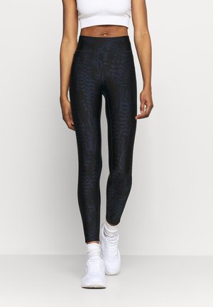 ICONIC PRINTED - Collant - survive dark blue metallic