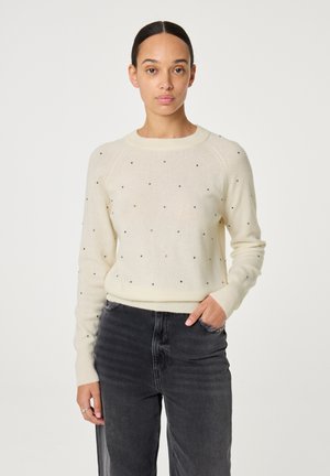 Strickpullover - cream