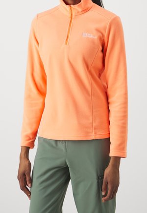 Fleece trui - neon orange