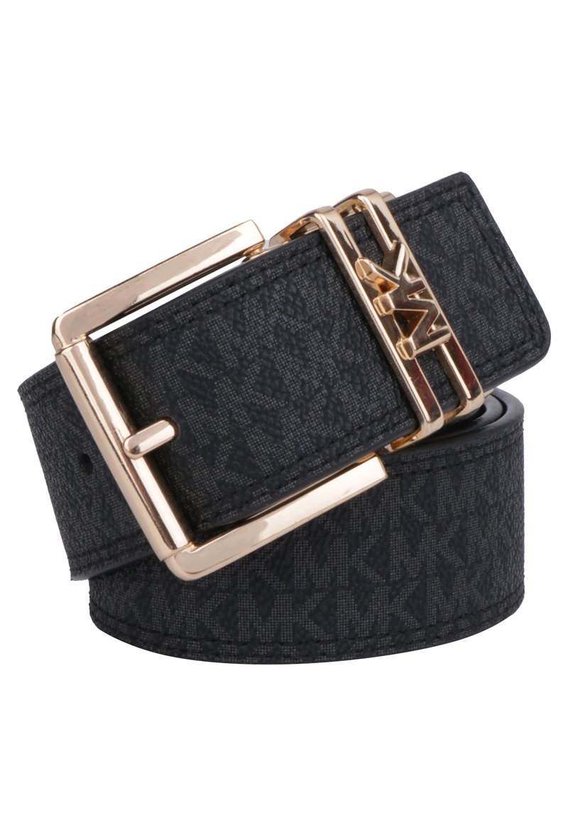 MICHAEL Michael Kors 38MM LOGO REVERSIBLE  - Riem - navy