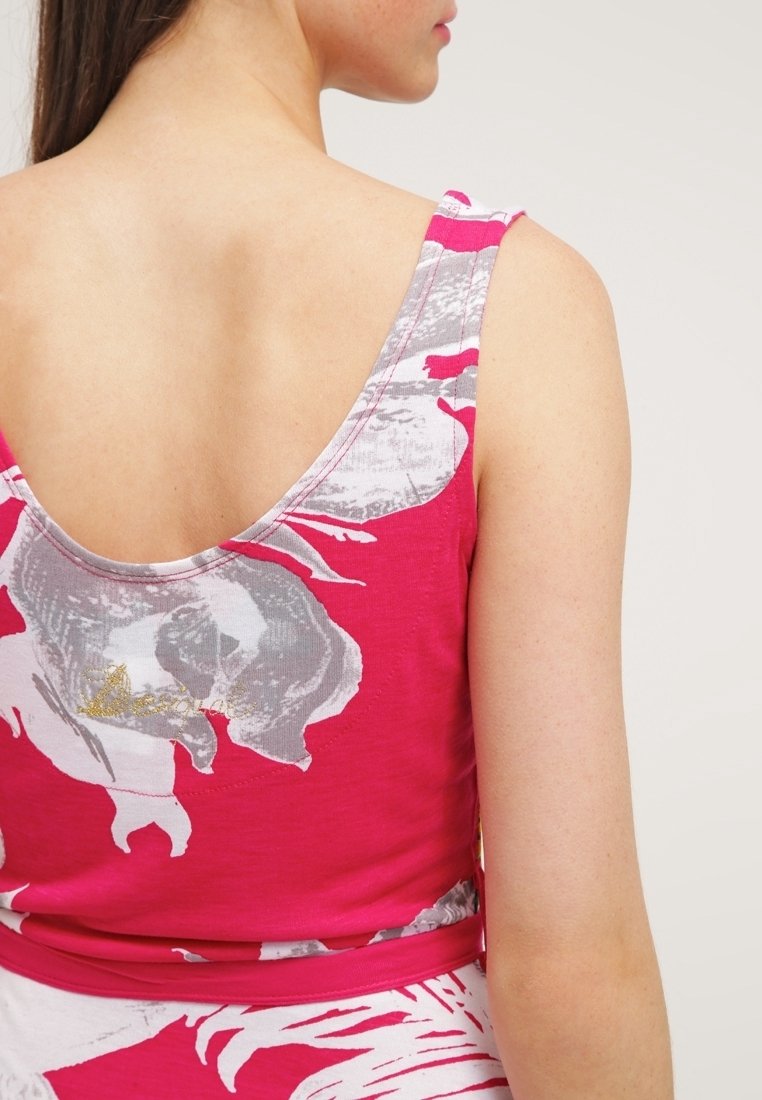 Robe longue à bretelles sunset pour femme I
