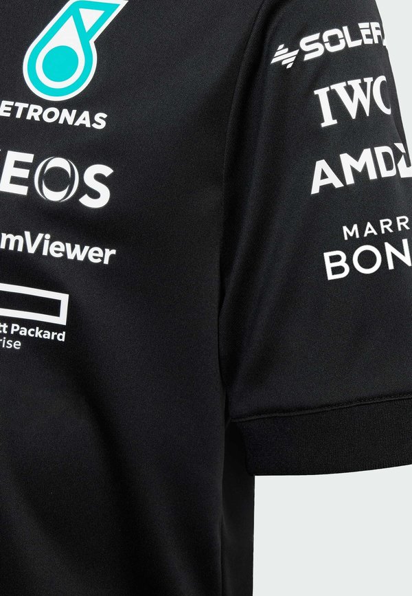 MERCEDES - AMG PETRONAS FORMULA ONE TEAM DRIVER BLACK YOUTH - Print T-shirt4