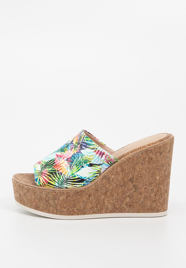 ALDO Muiltjes met hak meerkleurig ALDO Muiltjes met hak meerkleurig