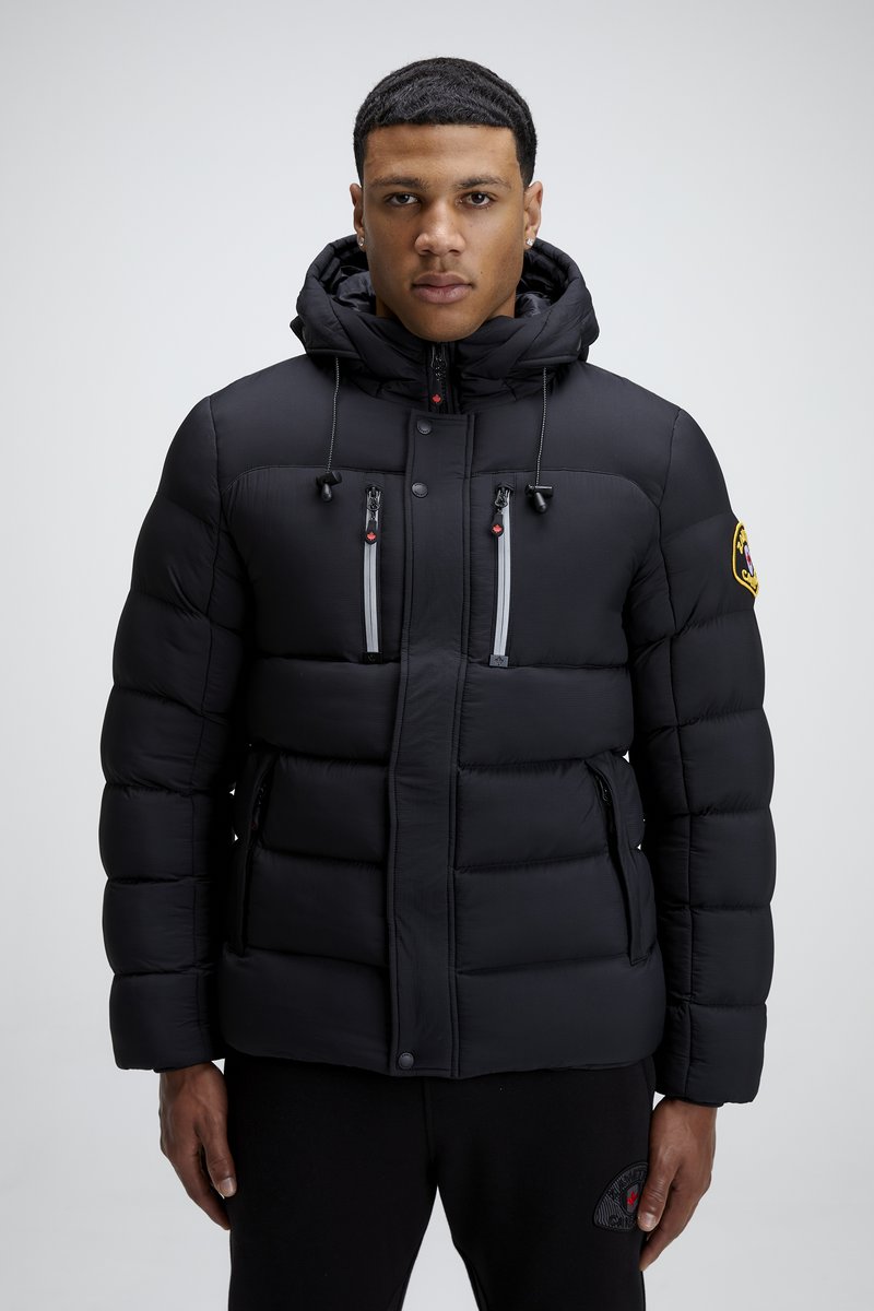 Alessandro Zavetti ZAVETTI CANADA ATLIN PUFFER JACKET - Vinterjakker - jet black