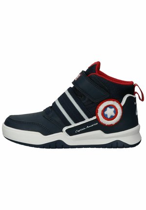 Sneaker high - navy/red