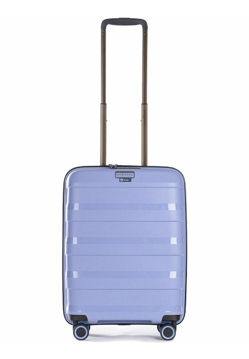 Stratic STRAW 4ROLLEN Wheeled suitcase light blue rose/lilac