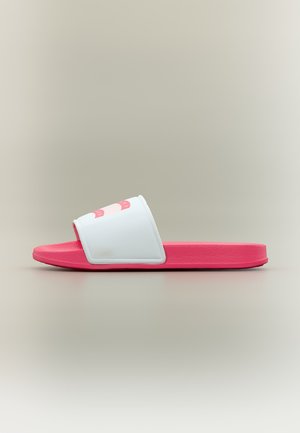 Tommy Hilfiger DAMIAN - Pantoffels - white/fuchsia