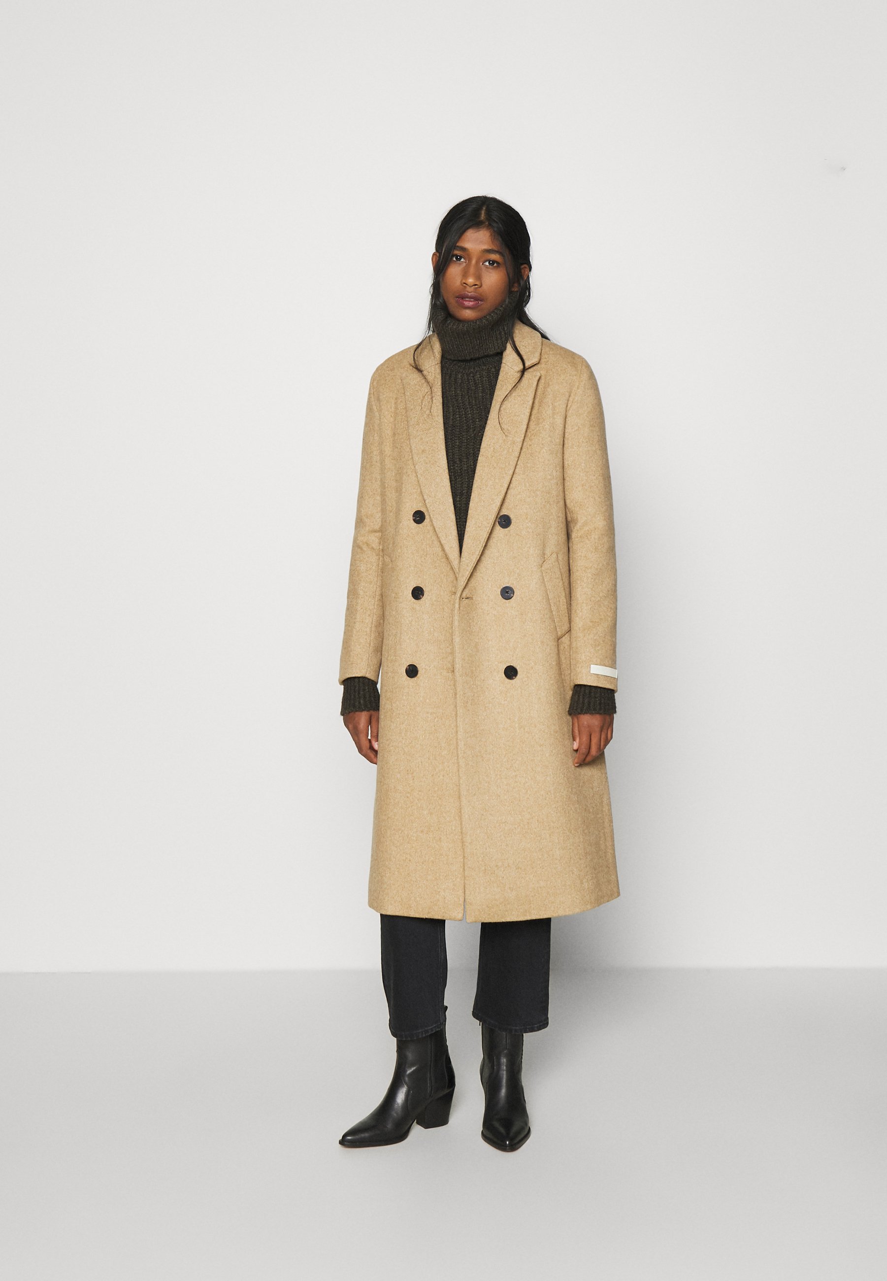 Oversized double breasted coat Clearance