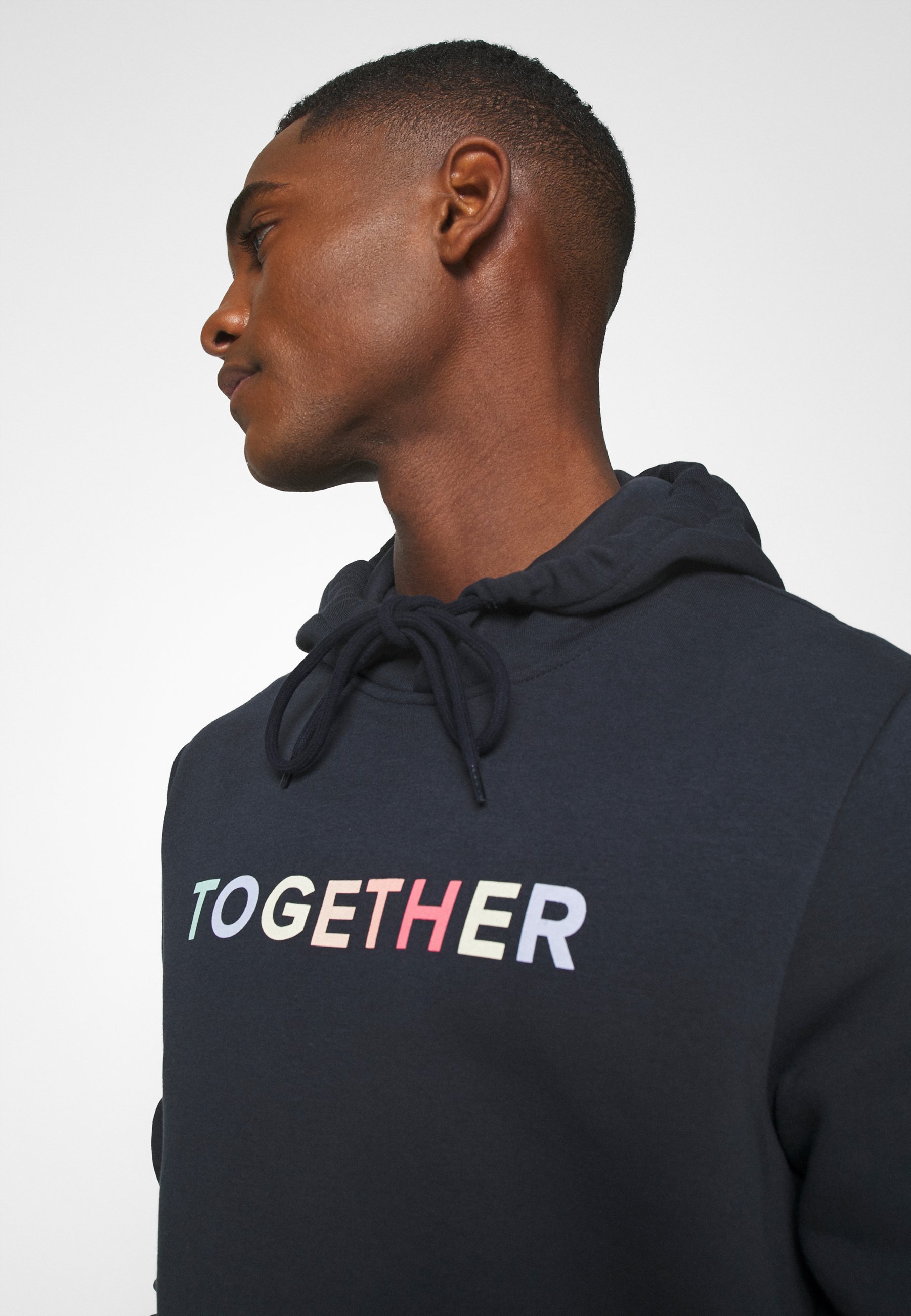 Pier One EMPATHY HOODIE - Felpa con cappuccio - dark blue/blu scuro -  Zalando.it