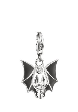 TRUE ROMANCE FLEDERMAUS ZIRKONIA - Anhänger - silberfarben/schwarz/weiß