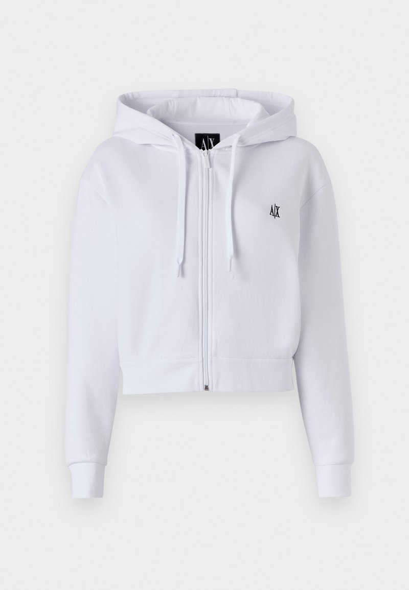 Armani Exchange Sweater met rits wit Armani Exchange Sweater met rits wit