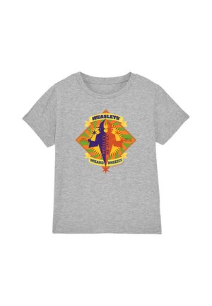 Cotton Soul, HARRY POTTER WIZARD WHEEZES UNISEX - Print T-shirt - mottled light grey